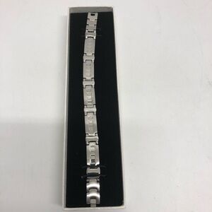 Uno Lorenzo bracelet stainless steel silver 8 inch